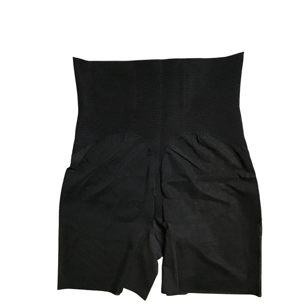 Shapellx Women's Black Mesh Smooth Butt-Lifting Brief Shaping Shorts Size XL NWT